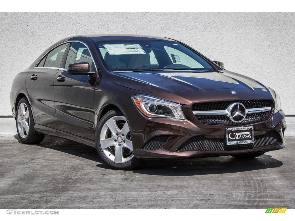2015 CLA 250 - Cocoa Brown Metallic / Beige photo #13