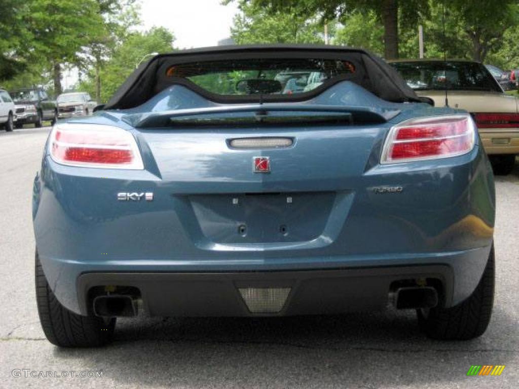 2008 Sky Red Line Roadster - Bluestone / Black photo #3