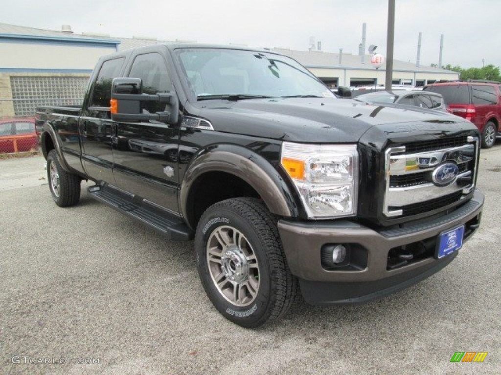 Shadow Black Ford F350 Super Duty