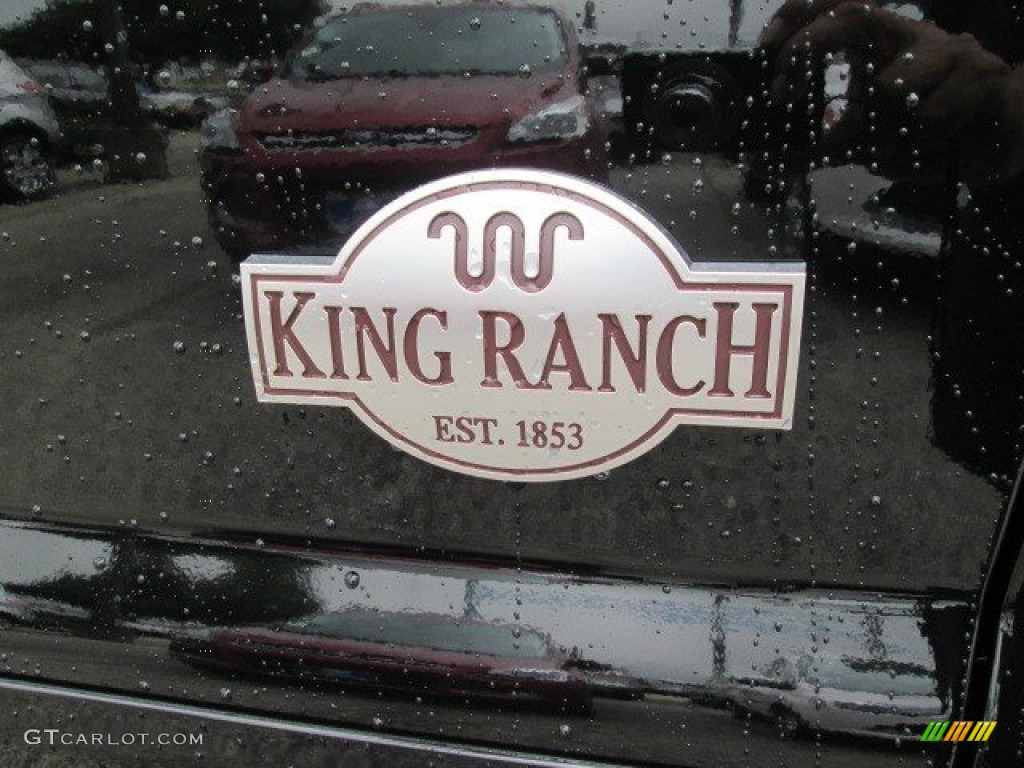 2016 F350 Super Duty King Ranch Crew Cab 4x4 - Shadow Black / King Ranch Mesa/Black photo #6