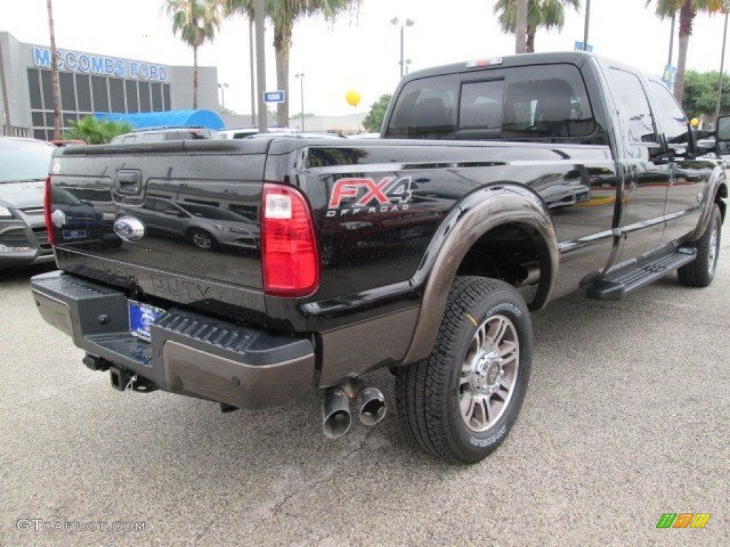 2016 F350 Super Duty King Ranch Crew Cab 4x4 - Shadow Black / King Ranch Mesa/Black photo #20