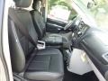 2016 Chrysler Town & Country Black/Light Graystone Interior Front Seat Photo