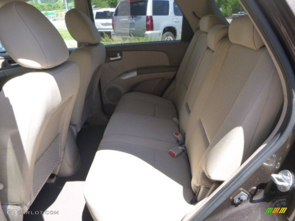2009 Sportage EX V6 4x4 - Smokey Brown / Beige photo #6