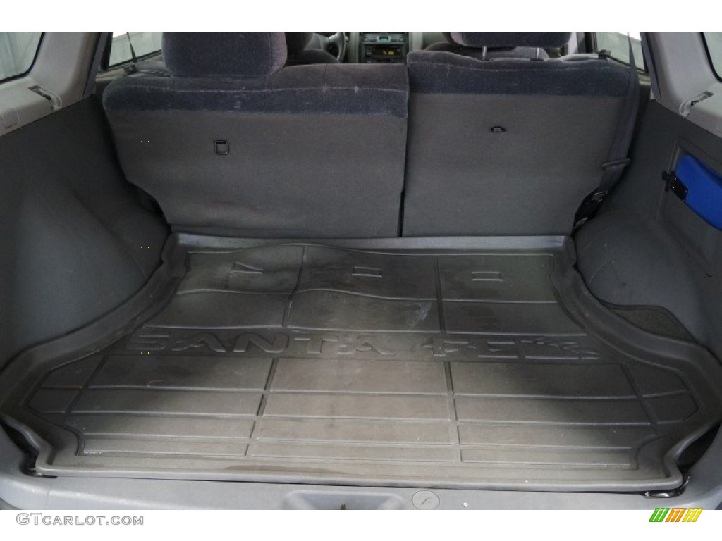 2004 Santa Fe GLS 4WD - Moonlit Blue / Gray photo #18
