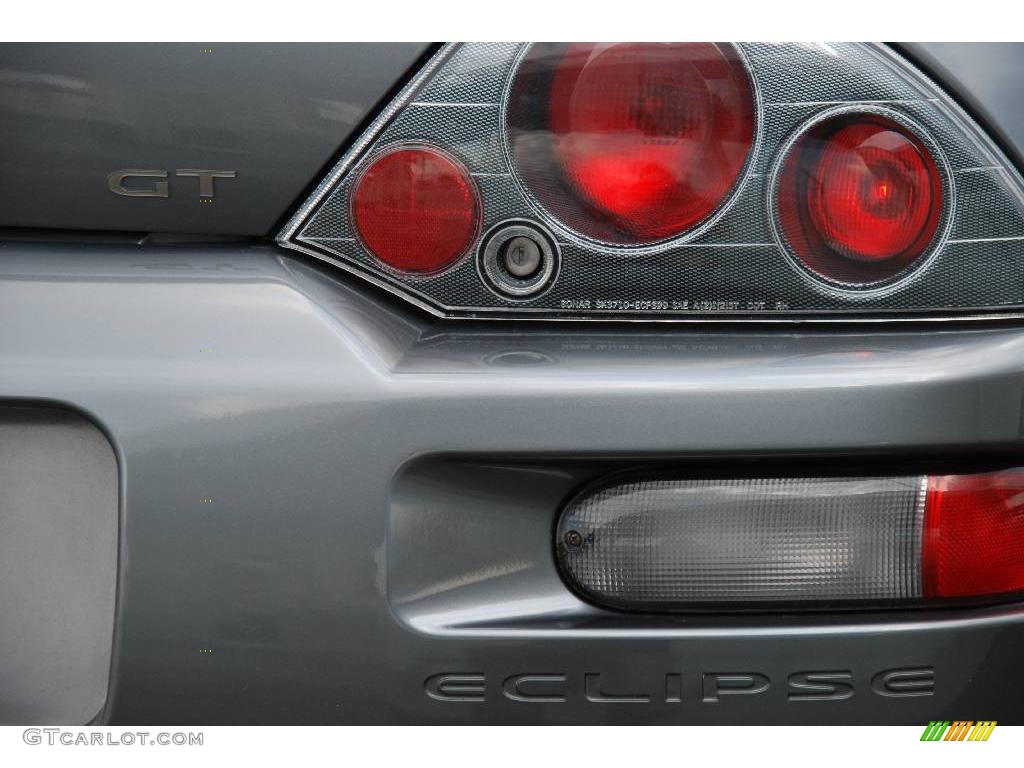 2002 Eclipse GT Coupe - Titanium Pearl / Black photo #7
