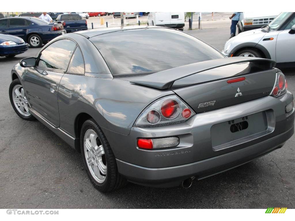 2002 Eclipse GT Coupe - Titanium Pearl / Black photo #8