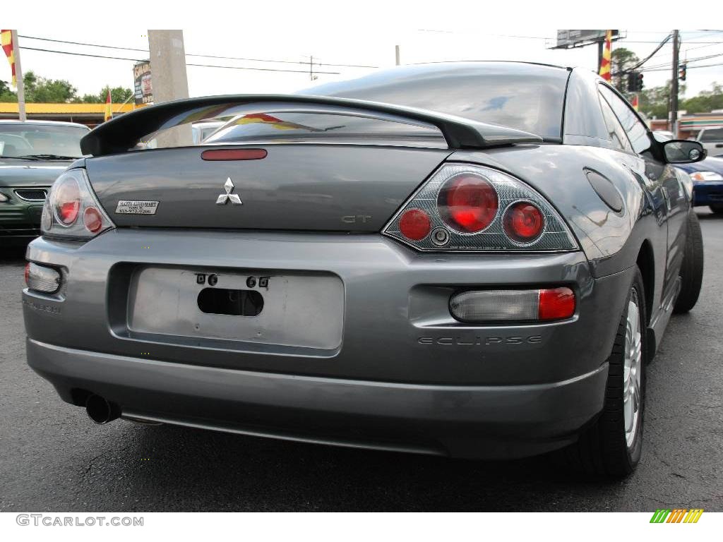 2002 Eclipse GT Coupe - Titanium Pearl / Black photo #9