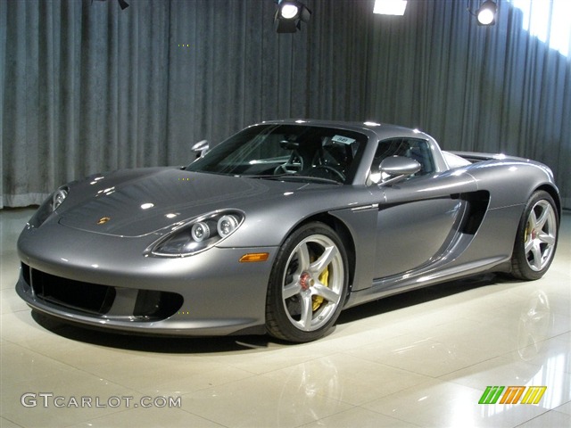 2005 Porsche Carrera GT, Seal Grey Metallic / Dark Gray Leather interior 2005 Porsche Carrera GT Standard Carrera GT Model Parts
