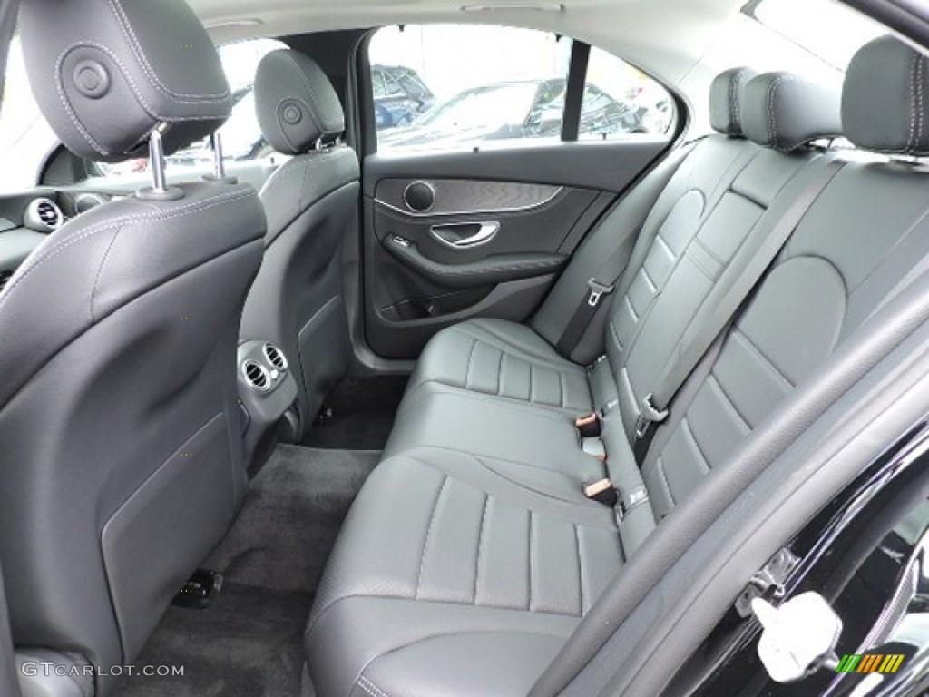 2016 Mercedes-Benz C 300 4Matic Sedan Rear Seat Photo #107131067