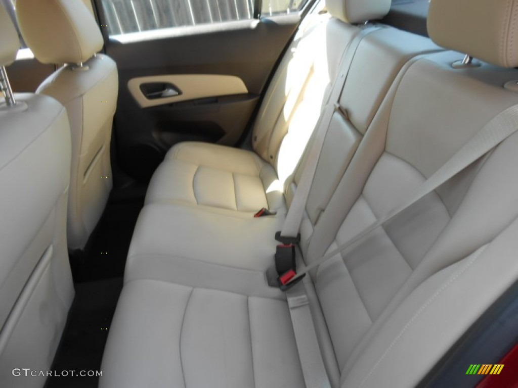 2014 Cruze LTZ - Crystal Red Tintcoat / Cocoa/Light Neutral photo #8