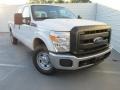 Oxford White - F250 Super Duty XL Crew Cab Photo No. 2