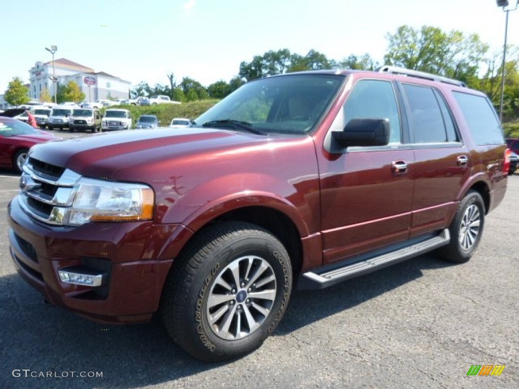 2015 Expedition XLT 4x4 - Bronze Fire Metallic / Dune photo #5