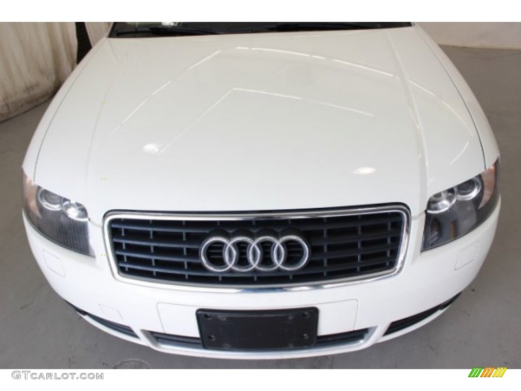 2006 A4 1.8T Cabriolet - Arctic White / Beige photo #7