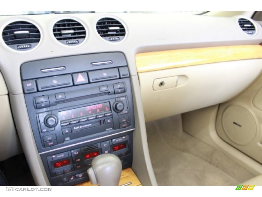 2006 A4 1.8T Cabriolet - Arctic White / Beige photo #20