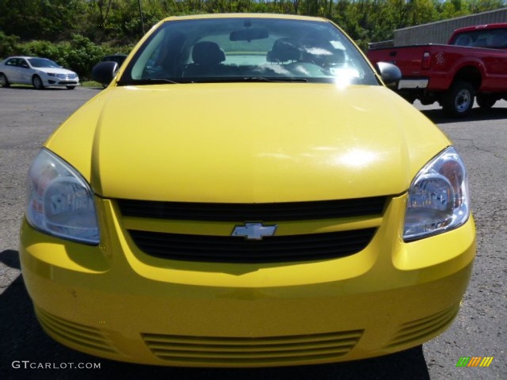 2006 Cobalt LS Coupe - Rally Yellow / Gray photo #6