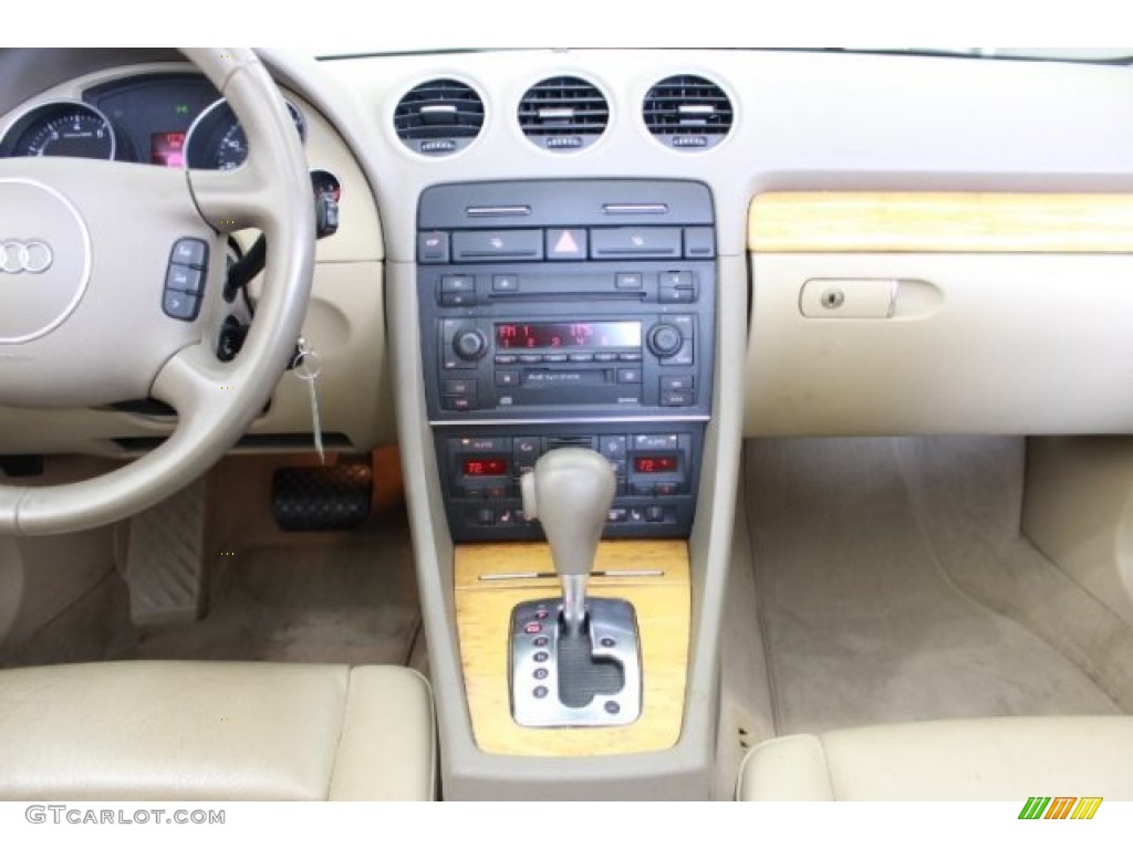 2006 A4 1.8T Cabriolet - Arctic White / Beige photo #30