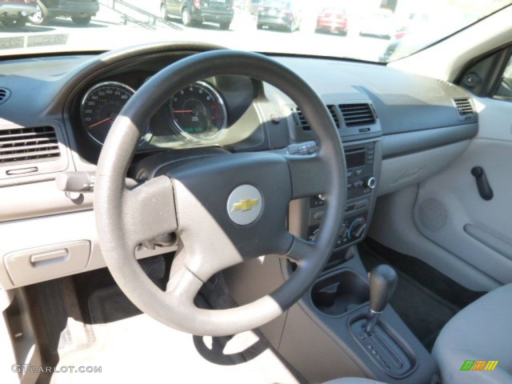 2006 Cobalt LS Coupe - Rally Yellow / Gray photo #10