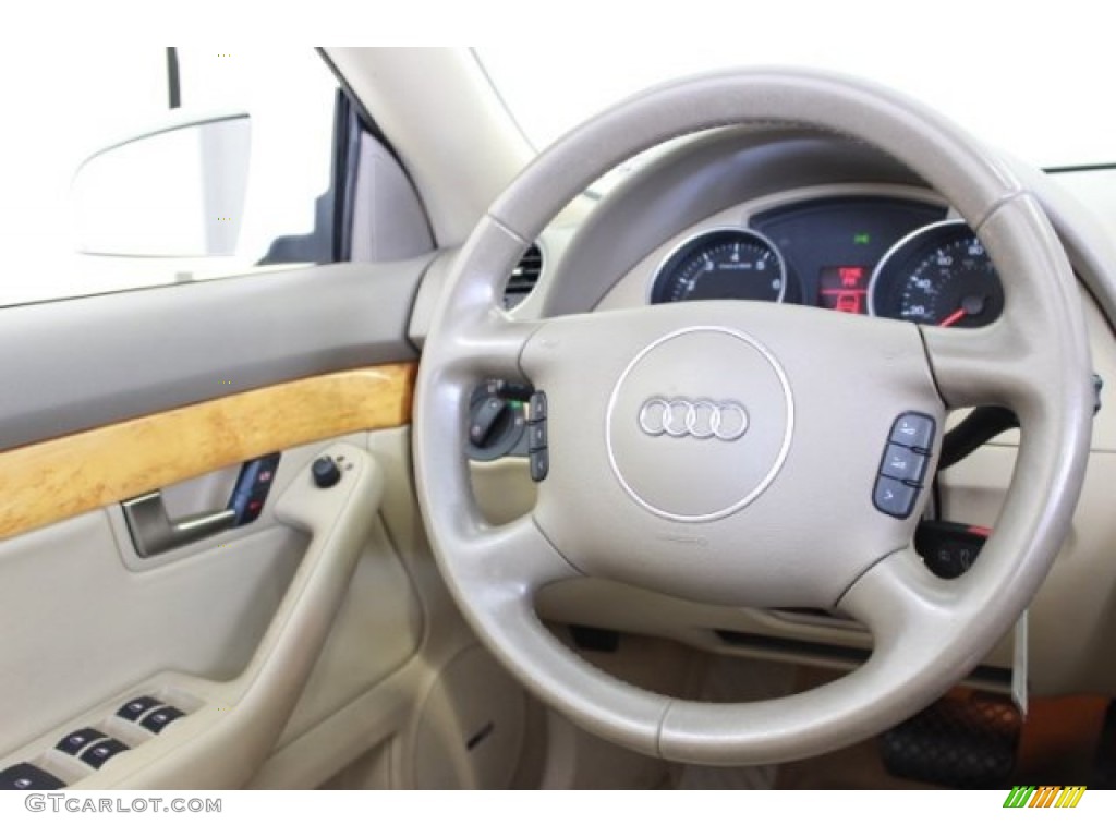 2006 A4 1.8T Cabriolet - Arctic White / Beige photo #31