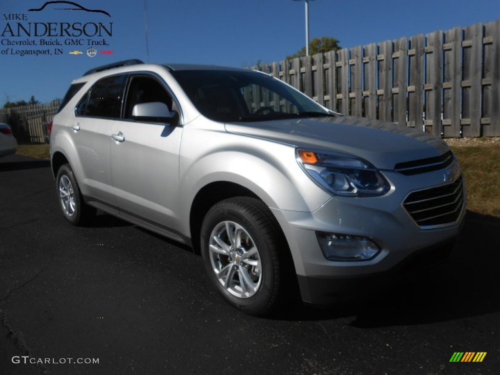 2016 Equinox LT - Silver Ice Metallic / Jet Black photo #1