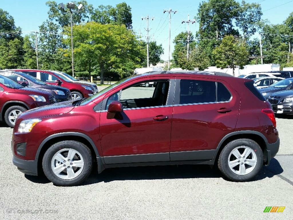 Crimson Metallic 2016 Chevrolet Trax LT Exterior Photo #107134271