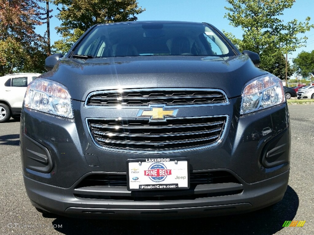 2016 Trax LS AWD - Cyber Gray Metallic / Jet Black photo #2