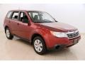 2009 Camellia Red Pearl Subaru Forester 2.5 X  photo #1