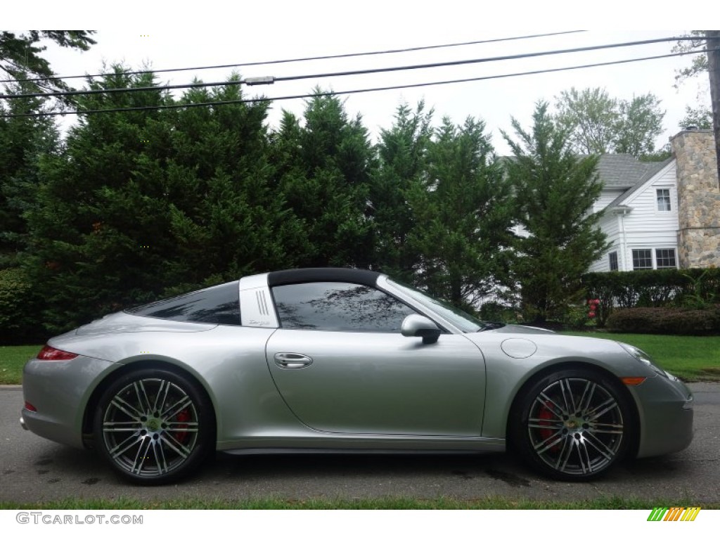 GT Silver Metallic 2015 Porsche 911 Targa 4S Exterior Photo #107136515