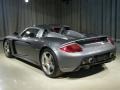 2005 Porsche Carrera GT, Seal Grey Metallic / Dark Gray, Back Left