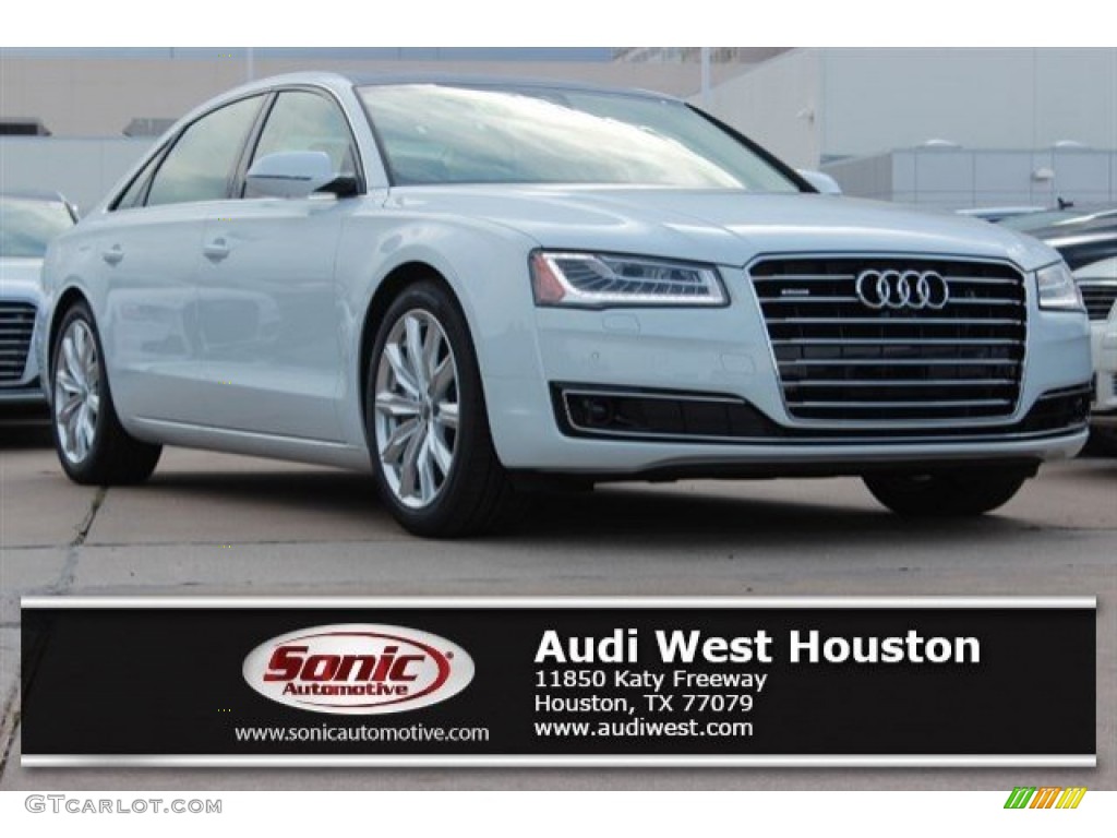 2016 A8 L 3.0T quattro - Glacier White Metallic / Velvet Beige photo #1