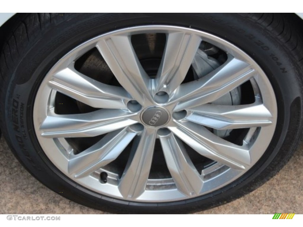 2016 A8 L 3.0T quattro - Glacier White Metallic / Velvet Beige photo #4