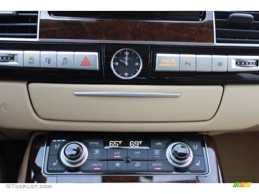 2016 A8 L 3.0T quattro - Glacier White Metallic / Velvet Beige photo #19