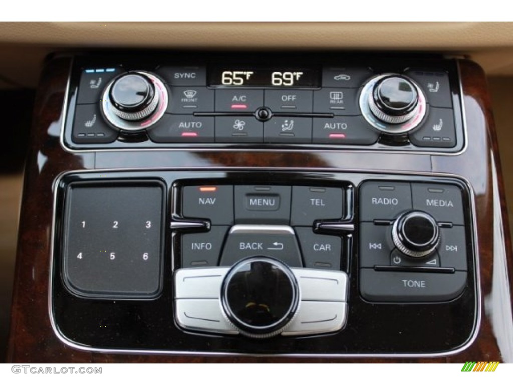 2016 A8 L 3.0T quattro - Glacier White Metallic / Velvet Beige photo #20