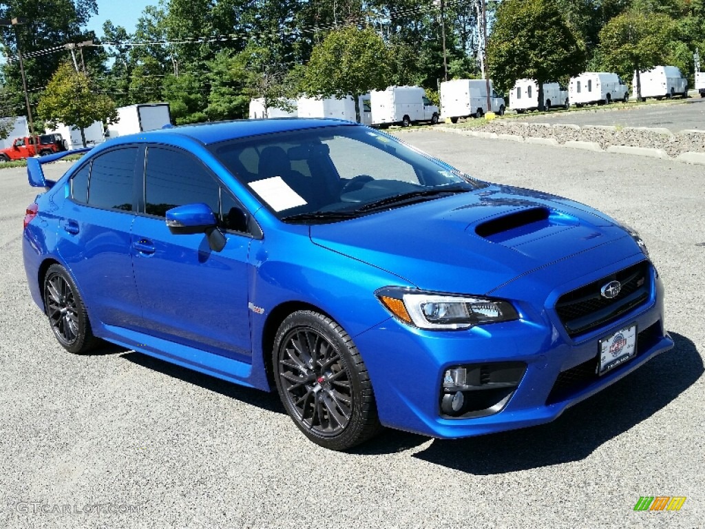 2015 WR Blue Pearl Subaru WRX STI 107128427 Photo 3