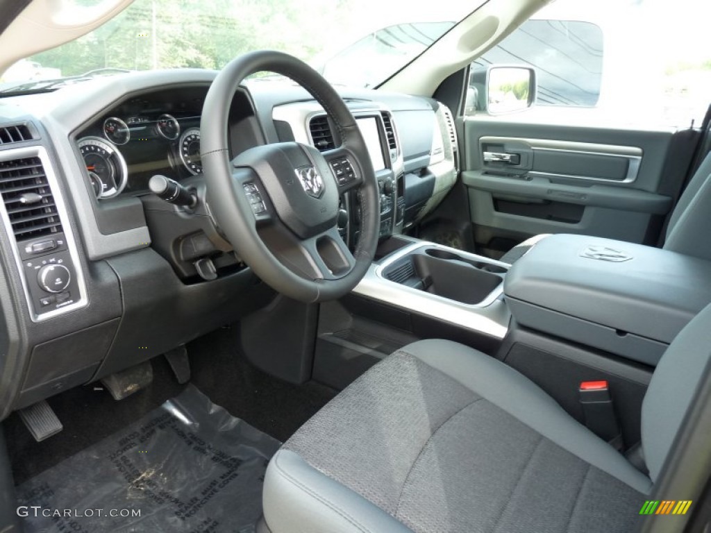 2016 1500 Big Horn Crew Cab 4x4 - Maximum Steel Metallic / Black/Diesel Gray photo #4