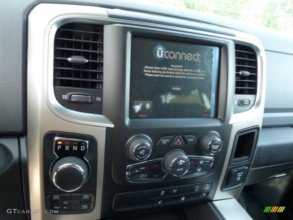 2016 1500 Big Horn Crew Cab 4x4 - Maximum Steel Metallic / Black/Diesel Gray photo #5