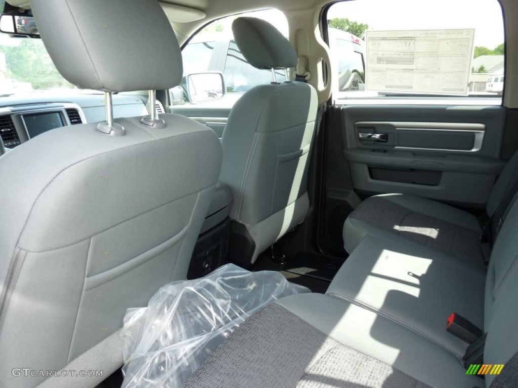 2016 1500 Big Horn Crew Cab 4x4 - Maximum Steel Metallic / Black/Diesel Gray photo #7