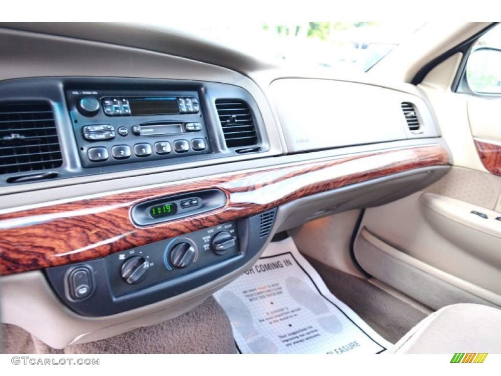 2002 Mercury Grand Marquis GS Medium Parchment Dashboard Photo #107140178