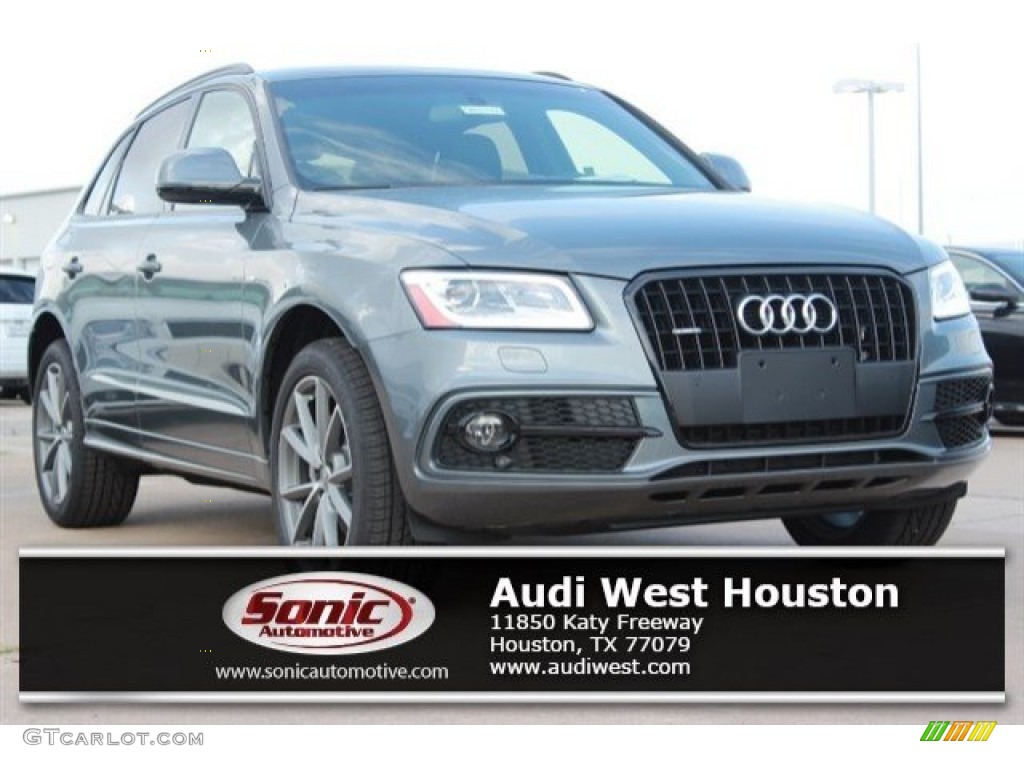 2016 Q5 3.0 TFSI Premium Plus quattro - Monsoon Gray Metallic / Black photo #1