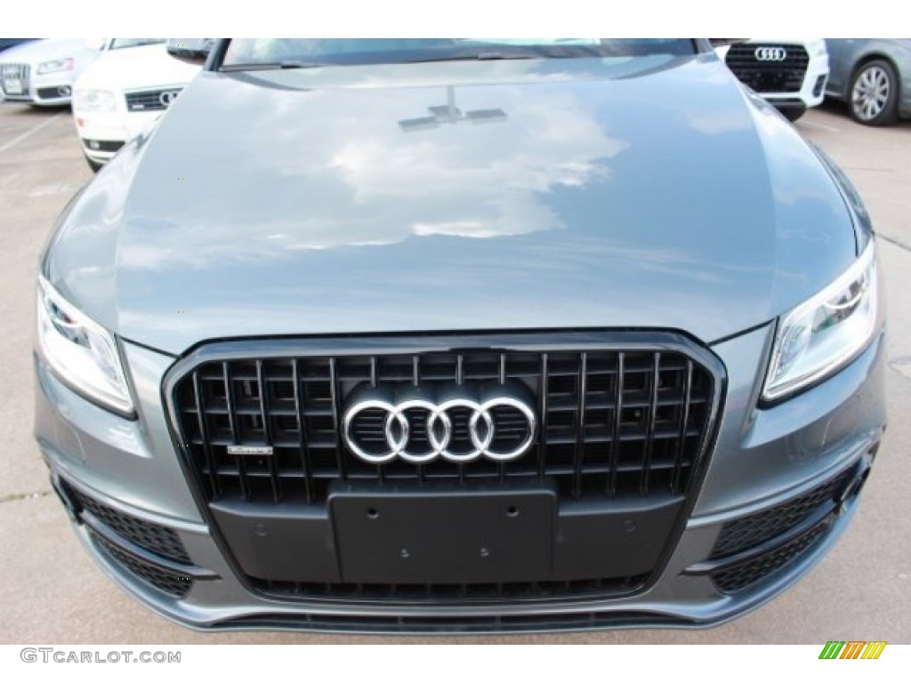 2016 Q5 3.0 TFSI Premium Plus quattro - Monsoon Gray Metallic / Black photo #2