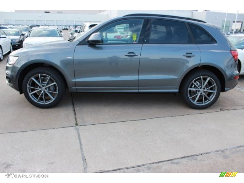 2016 Q5 3.0 TFSI Premium Plus quattro - Monsoon Gray Metallic / Black photo #5
