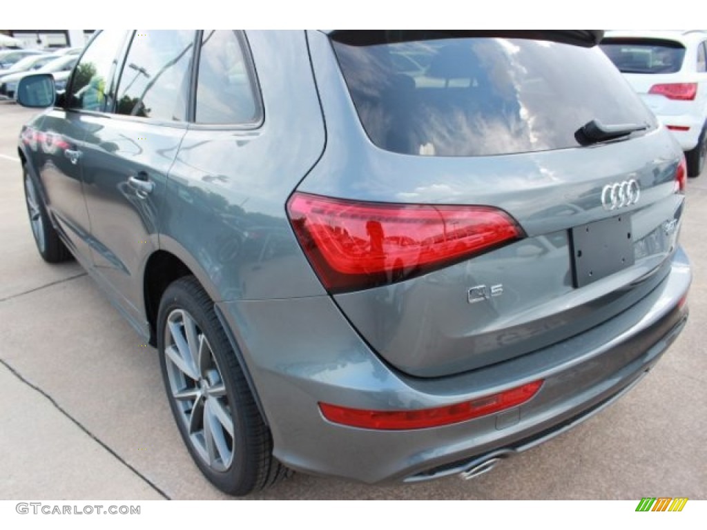 2016 Q5 3.0 TFSI Premium Plus quattro - Monsoon Gray Metallic / Black photo #6