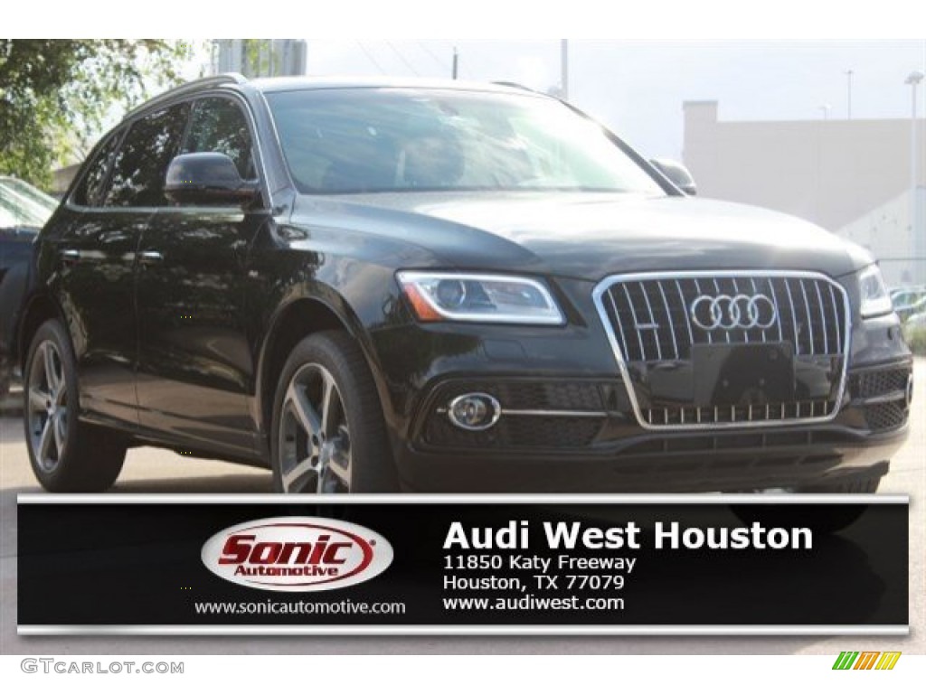 2016 Q5 3.0 TFSI Premium Plus quattro - Mythos Black Metallic / Black photo #1