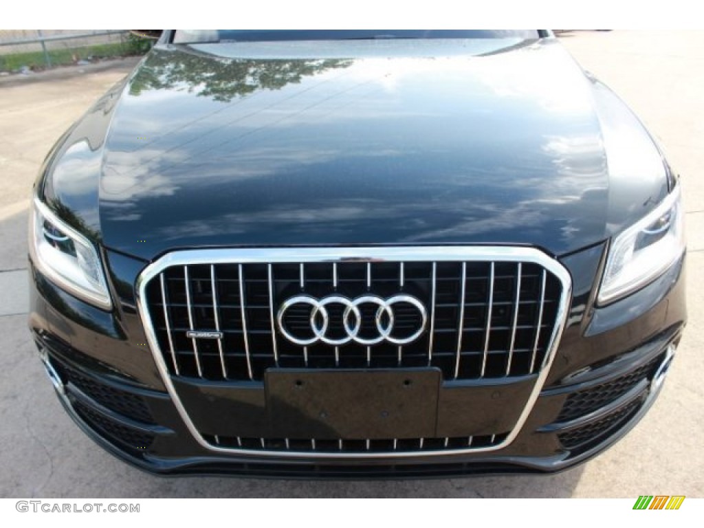 2016 Q5 3.0 TFSI Premium Plus quattro - Mythos Black Metallic / Black photo #2