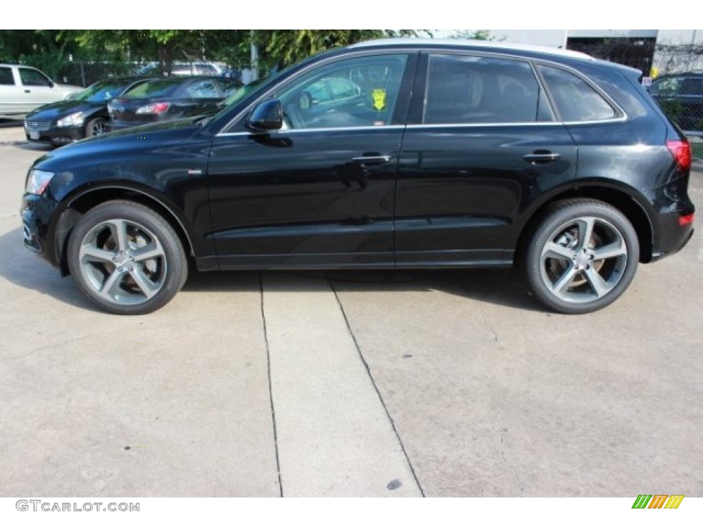 2016 Q5 3.0 TFSI Premium Plus quattro - Mythos Black Metallic / Black photo #5