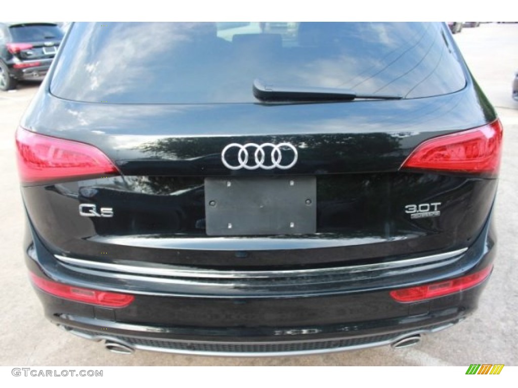 2016 Q5 3.0 TFSI Premium Plus quattro - Mythos Black Metallic / Black photo #7