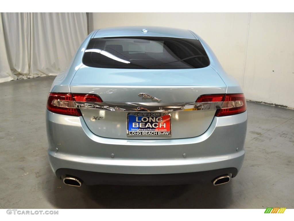 2011 XF Sport Sedan - Frost Blue Metallic / Warm Charcoal photo #7