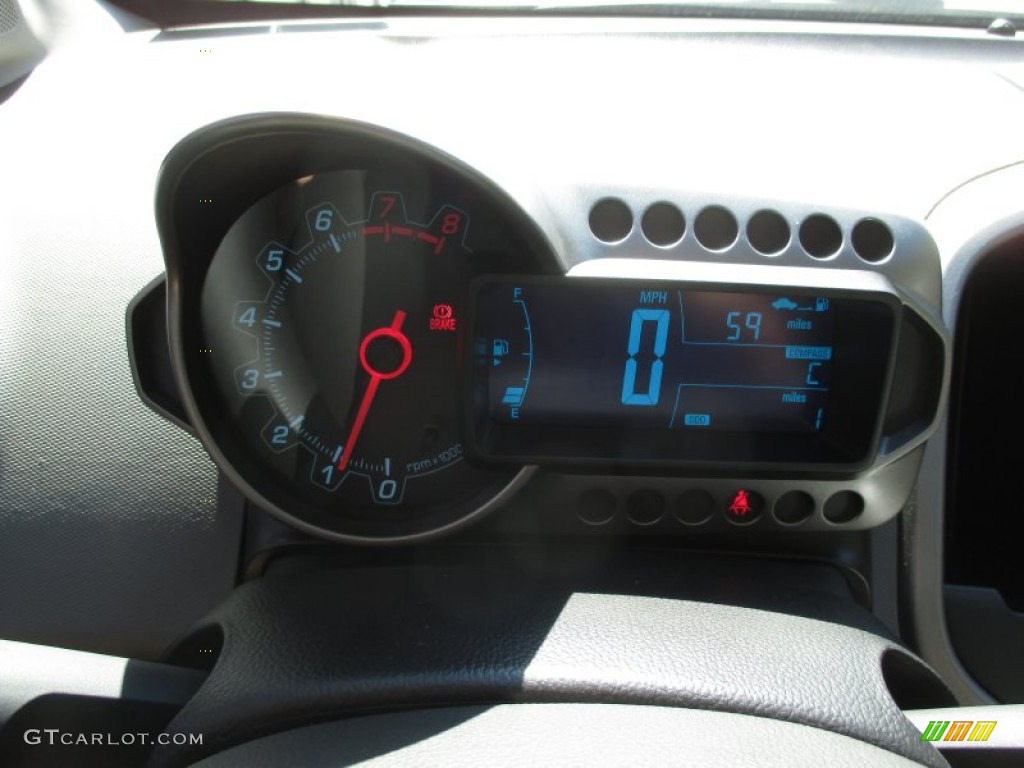 2016 Chevrolet Sonic LS Sedan Gauges Photo #107145950