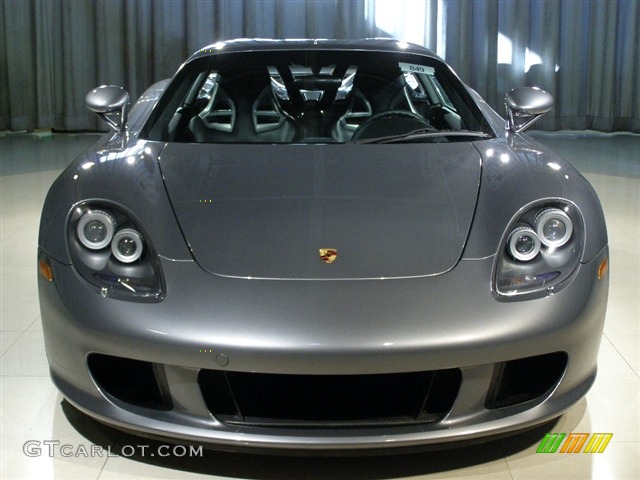 Seal Grey Metallic 2005 Porsche Carrera GT Standard Carrera GT Model Exterior Photo #107148