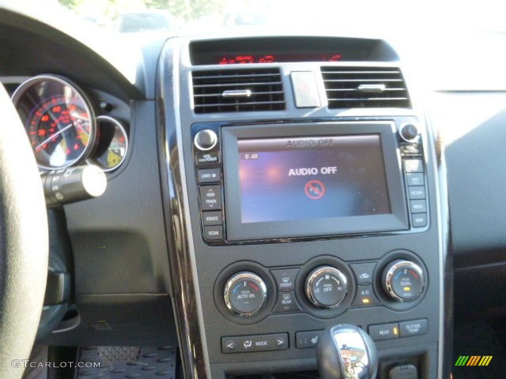 2012 CX-9 Grand Touring AWD - Stormy Blue Mica / Black photo #3