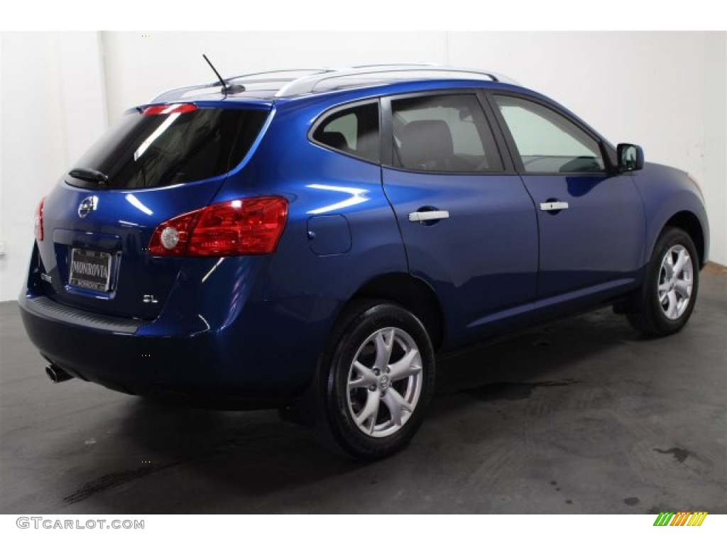 2010 Rogue SL - Indigo Blue / Black photo #4